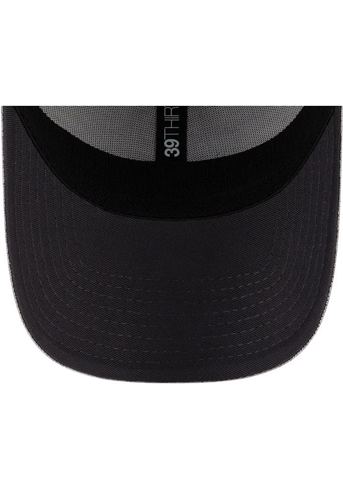 New Era Ohio State Buckeyes Mens Grey Tonal Logo Distinct Neo 39THIRTY Flex Hat