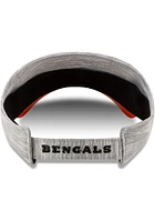 New Era Cincinnati Bengals Mens Grey 2T Distinct Adjustable Visor