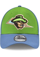 New Era Omaha Storm Chasers Mens Green Copa de Diversion Team Classic 39THIRTY Flex Hat
