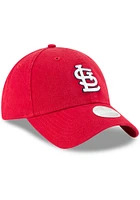 New Era St Louis Cardinals Red Core Classic Womens Adjustable Hat