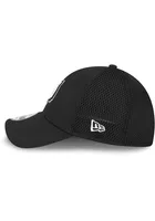 New Era Cincinnati Bengals Mens Black White Logo Neo 39THIRTY Iconic Flex Hat