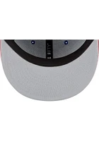 New Era Kansas Jayhawks Blue 2T 9FIFTY Mens Snapback Hat