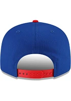 New Era Kansas Jayhawks Blue 2T 9FIFTY Mens Snapback Hat