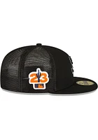 New Era Chicago White Sox Mens Black 2023 Spring Training 59FIFTY Fitted Hat