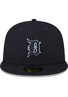 New Era Detroit Tigers Mens Navy Blue 2023 Spring Training 59FIFTY Fitted Hat