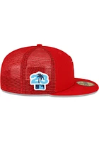 New Era St Louis Cardinals Mens Red 2023 Spring Training 59FIFTY Fitted Hat