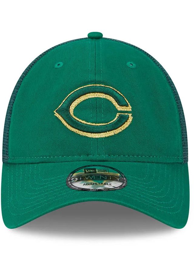 New Era Cincinnati Reds 2023 St Patricks Day 9TWENTY Adjustable Hat - Green