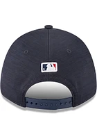 New Era Cleveland Guardians 2023 Clubhouse 9FORTY Adjustable Hat - Navy Blue