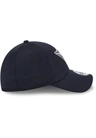 New Era Cleveland Guardians Mens Navy Blue 2023 Clubhouse 39THIRTY Flex Hat