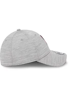 New Era St Louis Cardinals Mens Grey 2023 Clubhouse CW 39THIRTY Flex Hat