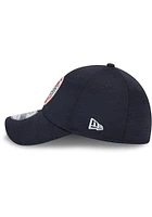 New Era Houston Astros Mens Navy Blue 2023 Clubhouse Alt 39THIRTY Flex Hat