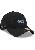 New Era Sporting Kansas City Black 2023 MLS Kick Off JR 9TWENTY Youth Adjustable Hat