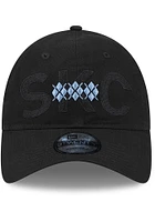 New Era Sporting Kansas City Black 2023 MLS Kick Off JR 9TWENTY Youth Adjustable Hat
