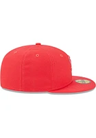 New Era Chicago White Sox Mens Red Color Pack 59FIFTY Iconic Fitted Hat