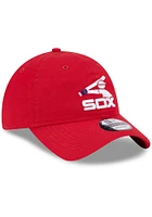 New Era Chicago White Sox Core Classic 2.0 9TWENTY Adjustable Hat - Red