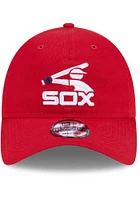 New Era Chicago White Sox Core Classic 2.0 9TWENTY Adjustable Hat - Red
