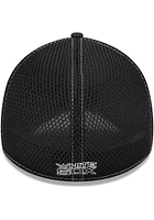 New Era Chicago White Sox Mens Black Pop Team Neo 39THIRTY Flex Hat
