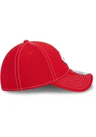 New Era Cincinnati Reds Mens Red Team Classic 39THIRTY Flex Hat