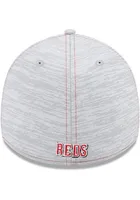 New Era Cincinnati Reds Mens Grey Speed 39THIRTY Flex Hat