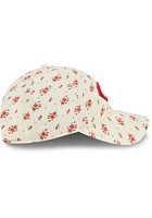 New Era Cincinnati Reds White Bloom 9TWENTY Womens Adjustable Hat