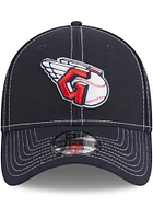 New Era Cleveland Guardians Navy Blue Team Classic 39THIRTY Youth Flex Hat