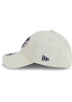 New Era Cleveland Guardians Mens White Classic 39THIRTY Flex Hat