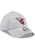 New Era Cleveland Guardians Mens Grey Speed 39THIRTY Flex Hat