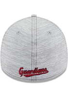 New Era Cleveland Guardians Mens Grey Speed 39THIRTY Flex Hat