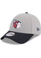 New Era Cleveland Guardians The League 9FORTY Classic Adjustable Hat - Grey