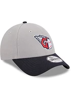 New Era Cleveland Guardians The League 9FORTY Classic Adjustable Hat - Grey