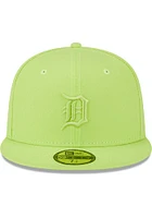 New Era Detroit Tigers Mens Green Color Pack 59FIFTY Fitted Hat