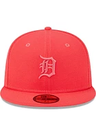 New Era Detroit Tigers Mens Red Color Pack 59FIFTY Fitted Hat