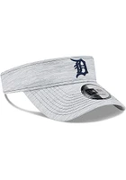 New Era Detroit Tigers Mens Grey Perf Adjustable Visor