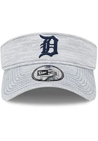 New Era Detroit Tigers Mens Grey Perf Adjustable Visor
