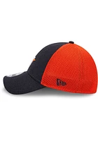 New Era Houston Astros Mens Navy Blue Shadow Neo 39THIRTY Flex Hat