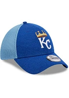 New Era Kansas City Royals Mens Blue Shadow Neo 39THIRTY Flex Hat