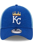 New Era Kansas City Royals Mens Blue Shadow Neo 39THIRTY Flex Hat