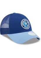 New Era Kansas City Royals Blue Glitter 9FORTY Womens Adjustable Hat