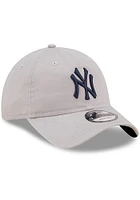 New Era New York Yankees Core Classic 2.0 9TWENTY Adjustable Hat - Grey