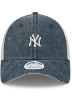 New Era New York Yankees Navy Blue Micro 9TWENTY Womens Adjustable Hat