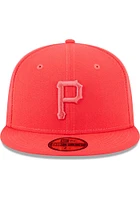 New Era Pittsburgh Pirates Mens Red Color Pack 59FIFTY Fitted Hat