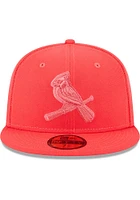 New Era St Louis Cardinals Mens Red Color Pack 59FIFTY Modern Fitted Hat