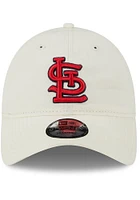 New Era St Louis Cardinals Core Classic 2.0 9TWENTY Premium Adjustable Hat - White
