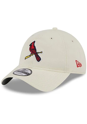 New Era St Louis Cardinals Core Classic 2.0 9TWENTY Signature Adjustable Hat - White