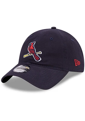 New Era St Louis Cardinals Core Classic 2.0 9TWENTY Classic Adjustable Hat - Navy Blue