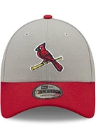 New Era St Louis Cardinals Grey JR The League 9FORTY Youth Adjustable Hat