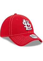 New Era St Louis Cardinals Mens Red Team Classic 39THIRTY Unique Flex Hat