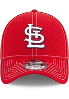 New Era St Louis Cardinals Mens Red Team Classic 39THIRTY Unique Flex Hat