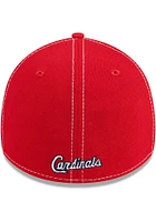 New Era St Louis Cardinals Mens Red Team Classic 39THIRTY Unique Flex Hat