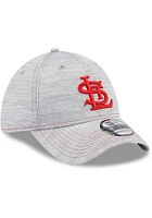 New Era St Louis Cardinals Mens Grey Speed 39THIRTY Flex Hat